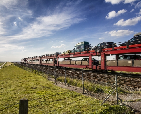 Reise mit dem Autozug